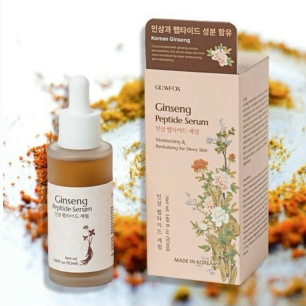GLAMFOX GINSENG PEPTIDE SERUM 50 ML*NEW